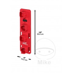 MILWAUKEE Soporte para baterías de herramientas M12 PACKOUT 6990545