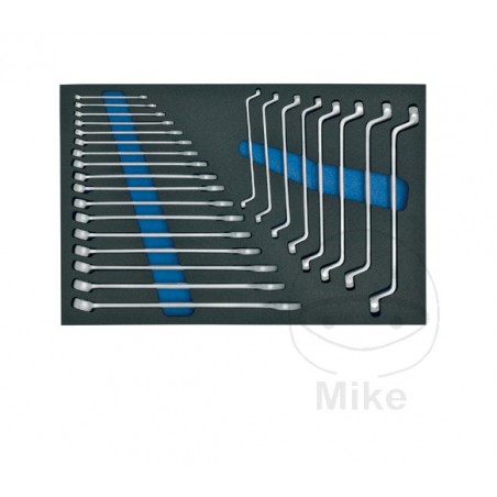 HAZET Kit of 25 tools with insert for tool cart 606.19.23