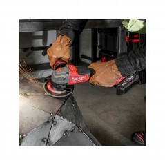 MILWAUKEE Angle grinder with rechargeable battery 18V SOLO M18 ONEFSAG125XPDB-0X 6850549