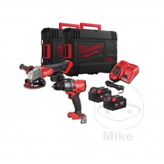 MILWAUKEE Tool set with rechargeable battery 18V M18 FPP2E3-502X 6850536