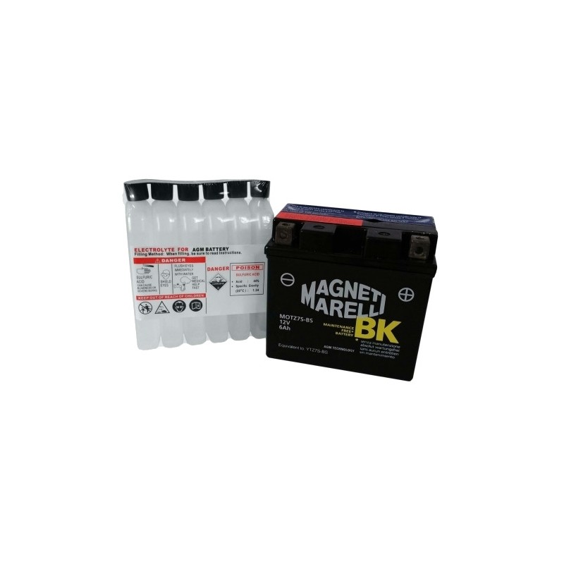 MAGNETI MARELLI MOTORCYCLE BATTERY MM MOTZ7V-BS