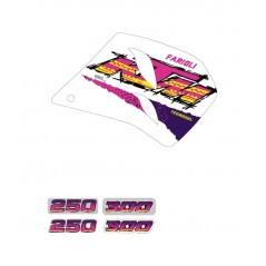 TECNOSEL Kit pegatinas réplica TEAM 1091585