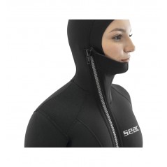 SEAC SUB Traje de buceo neopreno mujer con capucha CLUB 5 MM 001044035VAR