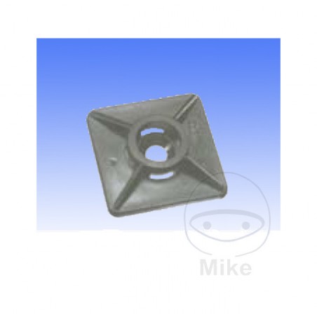 Pack 100 soporte adhesivo para bridas 158.13.39