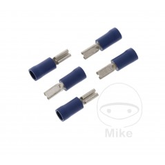 JMP Pack 5 conectores de cable hembra enchufe plano 1.5-2.5 2.8 MM 158.02.21