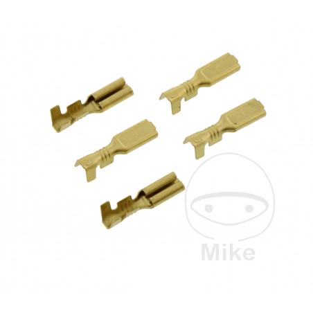 JMP Pack of 5 flat plug female cable connectors 0.5-1.0 2.8 MM 158.02.28