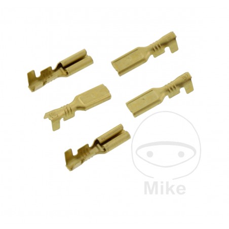 JMP Pack 5 conectores de cable hembra enchufe plano 0.5-1.0 2.8 MM ALTN: 1580839/774 158.02.29