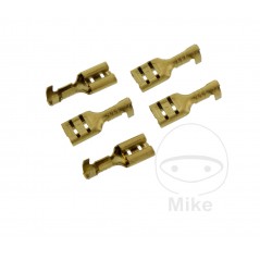 JMP Pack 5 conectores de cable hembra enchufe plano 0.5-1.0 4.8 MM 158.02.30