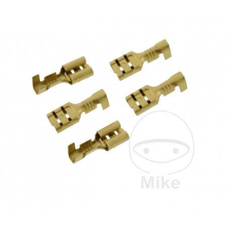 JMP Pack 5 conectores de cable hembra enchufe plano 0.5-1.0 4.8 MM ALTN: 1580890 158.02.31