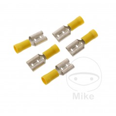 JMP Pack of 5 flat plug female cable connectors 4.0-6.0 9.4 MM ALTN: 1580855/776 158.02.34