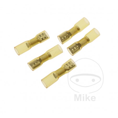 JMP Pack of 5 flat plug female cable connectors 4.0-6.0 6.3 MM 158.02.37