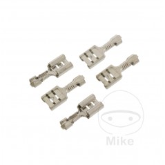 JMP Pack of 5 flat plug female cable connectors 0.5-1.0 6.3 MM 158.02.39