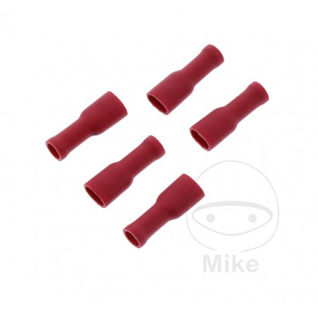 JMP Pack of 5 flat plug female cable connectors 0.5-1.5 4.8 MM 158.02.60