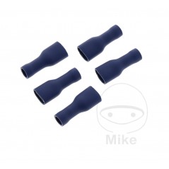 JMP Pack of 5 flat plug female cable connectors 1.5-2.5 6.3 MM 158.02.69