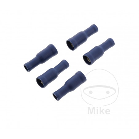 JMP Pack of 5 round plug female cable connectors 1.5-2.5 MM ALTN: 1580858 158.06.35