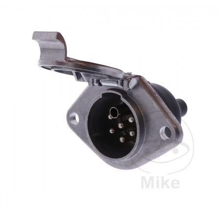 Conector enchufe remolque 7 polos conexión atornillada con cápsula 24V 1467414