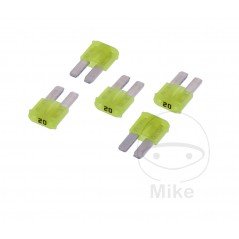 JMP Pack 5 fusibles planos enchufables MICRO 2 20A ALTN:: 1490061 1490035