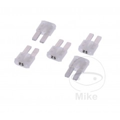 JMP Pack of 5 plug-in flat fuses MICRO 2 25A ALTN: 1490062 1490036