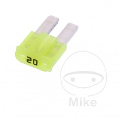 JMP Pack of 25 plug-in flat fuses MICRO 2 20A ALTN: 1490035 1490061