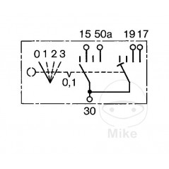 BOSCH Interruptor de encendido/arranque 1453703
