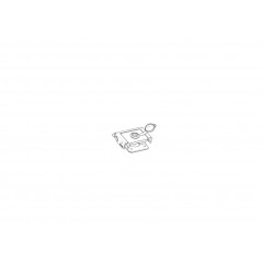 SHAD Upper lock assembly replacement TERRA PURE BLACK D1TRTSTBR