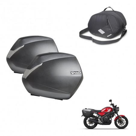 SHAD SH36 suitcases + 3P hardware internal bag KIT-434793