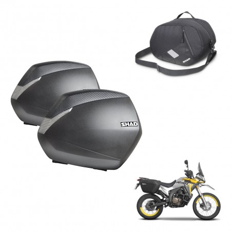 SHAD Maletas SH36 + herraje 3P bolsa interna KIT-434817