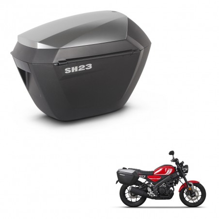 SHAD Maletas sh23 alu + herraje 3P KIT-434892