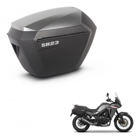 SHAD Maletas sh23 alu + herraje 3P KIT-434898