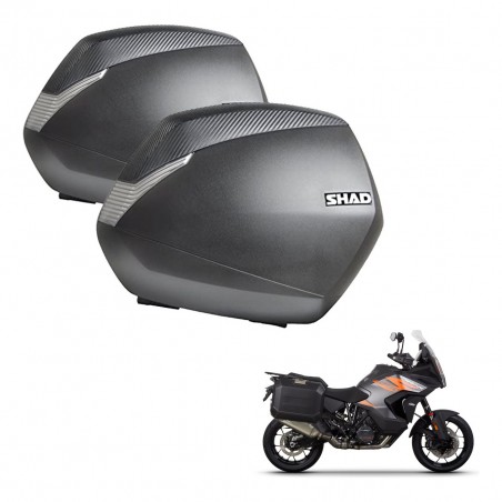 SHAD Maletas SH36 + herraje 4P KIT-434950