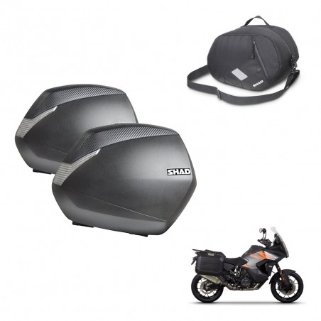 SHAD Maletas SH36 + herraje 4P bolsa interna KIT-434951