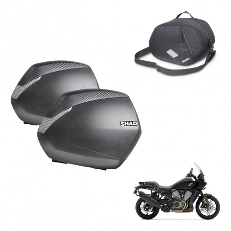 SHAD Maletas SH36 + herraje 4P bolsa interna KIT-434957