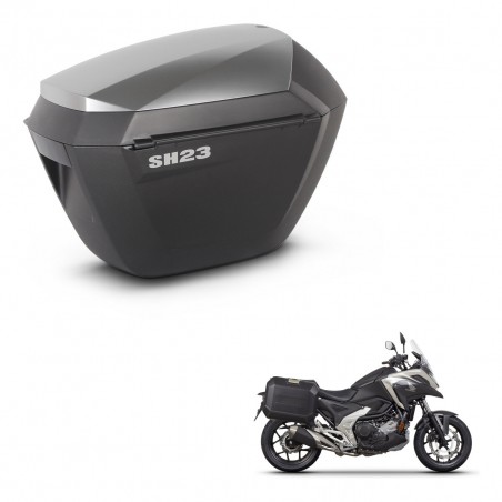 SHAD Maletas sh23 alu + herraje 4P KIT-435191