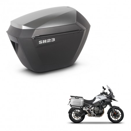 SHAD Maletas sh23 alu + herraje 4P KIT-435201