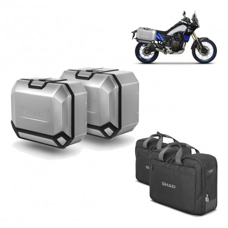 SHAD Maletas laterales + herraje 4P bolsa interna TR36 TR47 KIT-435220