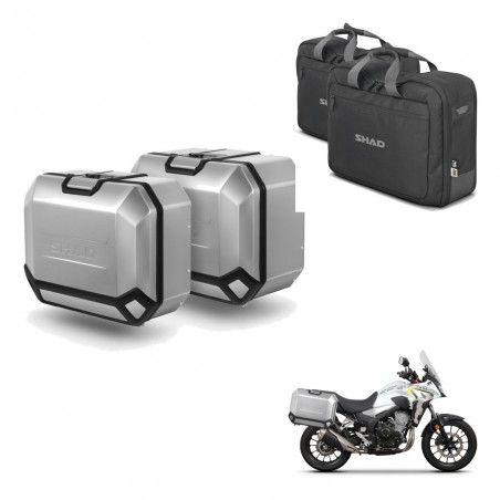 SHAD Maletas laterales + herraje 4P bolsa interna TR36 TR47 KIT-435266