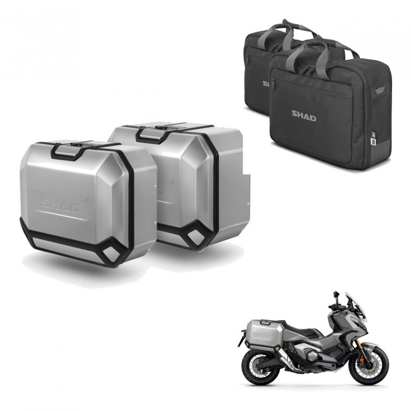 SHAD Maletas laterales + herraje 4P bolsa interna TR36 TR47 KIT-435274