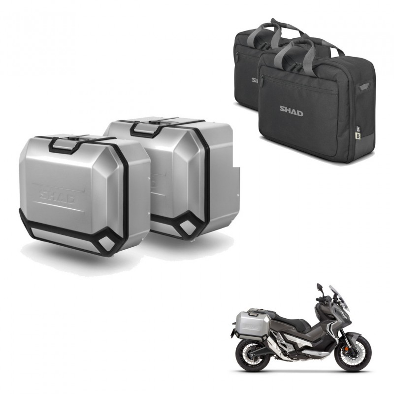 SHAD Maletas laterales + herraje 4P bolsa interna TR36 TR47 KIT-435278