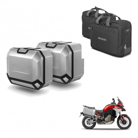 SHAD Maletas laterales + herraje 4P bolsa interna TR36 KIT-435298