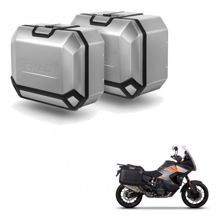 SHAD Maletas laterales + herraje 4p TR36 TR47 KIT-435299