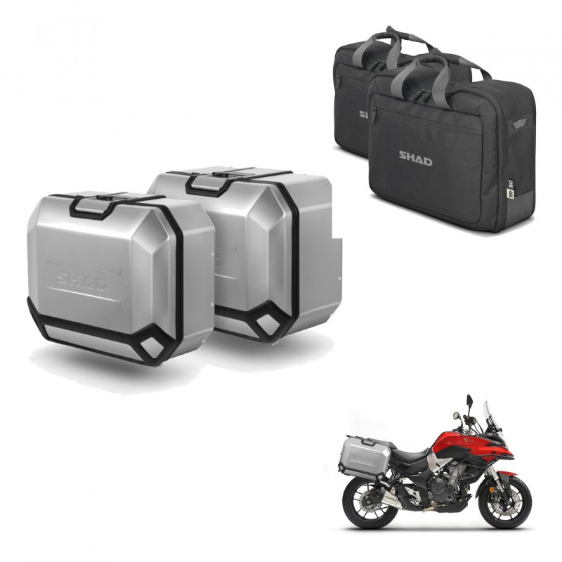 SHAD Maletas laterales + herraje 4P bolsa interna TR36 TR47 KIT-435328