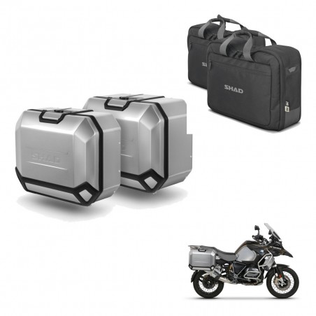 SHAD Maletas laterales + herraje 4P bolsa interna TR36 TR47 KIT-435340