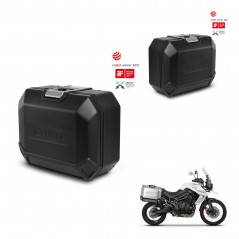 SHAD Maletas laterales + herraje 4p TR36L TERRA BLACK EDITION (1U) KIT-435378