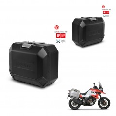 SHAD Maletas laterales + herraje 4p TR36L TERRA BLACK EDITION (1U) KIT-435385