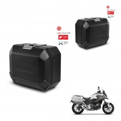 SHAD Maletas laterales + herraje 4p TR36L TERRA BLACK EDITION (1U) KIT-435391
