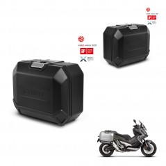 SHAD Side cases + 4p hardware TR36L TERRA BLACK EDITION (1U) KIT-435395