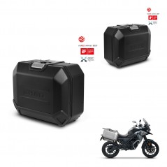 SHAD Side cases + 4p hardware TR36L TERRA BLACK EDITION (1U) KIT-435422