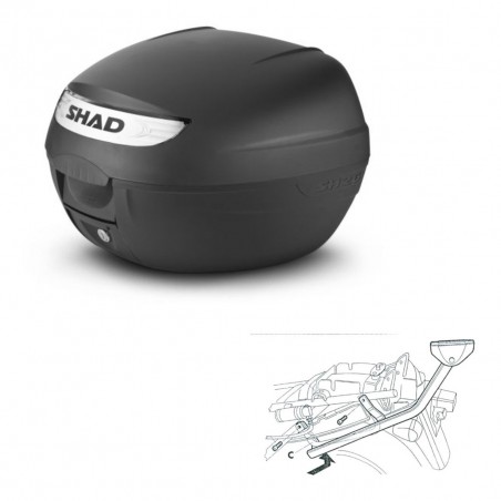 SHAD Baul SH26 + soporte montaje KIT-435509