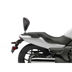 Anchors brackets fixations for rear backrest