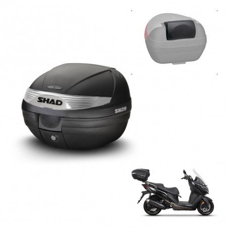SHAD Baul SH29 + soporte montaje respaldo KIT-435800